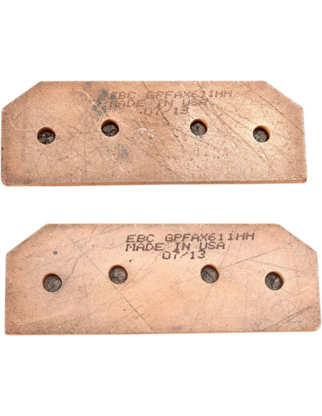 Plaquettes de frein EBC BRAKES GPFAX611HH métal fritté - carbone - BMW
