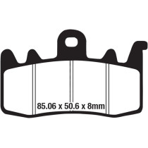Plaquettes de frein EBC BRAKES GPFAX630HH métal fritté - carbone - APRILIA - BMW - DUCATI - GAS GAS - KAWASAKI - KTM - TRIUMPH 2