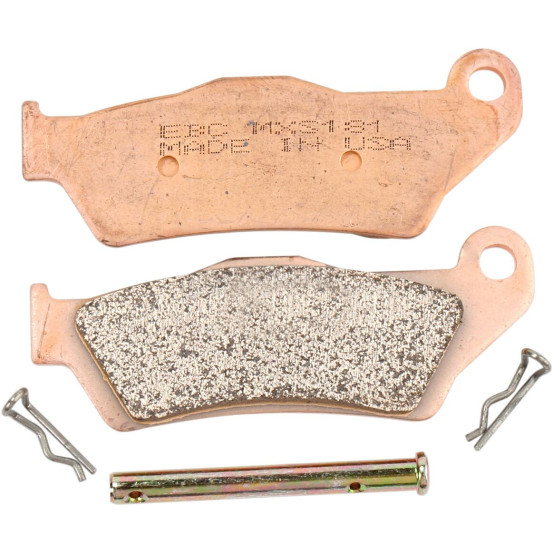 Plaquettes de frein EBC BRAKES MXS181 métal fritté - APRILIA - BMW - GAS GAS - HUSABERG - HUSQVARNA - KTM - SHERCO - YAMAHA