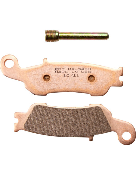 Plaquettes de frein EBC BRAKES MXS450 métal fritté - YAMAHA