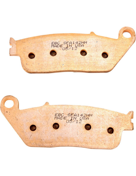 Plaquettes de frein EBC BRAKES SFA142HH métal fritté - BMW - DAELIM - KAWASAKI - KYMCO - PEUGEOT - SUZUKI