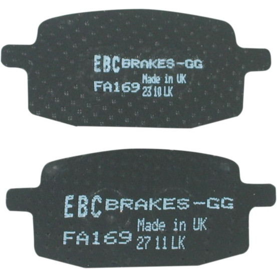 Plaquettes de frein EBC BRAKES SFA169 organique - MBK - PEUGEOT - PGO