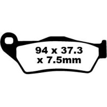 Plaquettes de frein EBC BRAKES SFA181HH métal fritté - APRILIA - GILERA - PIAGGIO - SUZUKI - YAMAHA
