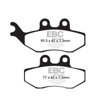 Plaquettes de frein EBC BRAKES SFA194HH métal fritté - BENELLI - CPI - DERBI - GILERA - MALAGUTI