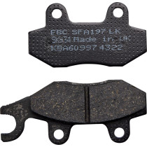 Plaquettes de frein EBC BRAKES SFA197 organique - BENELLI - DAELIM - KEEWAY - KYMCO - SUZUKI - SYM