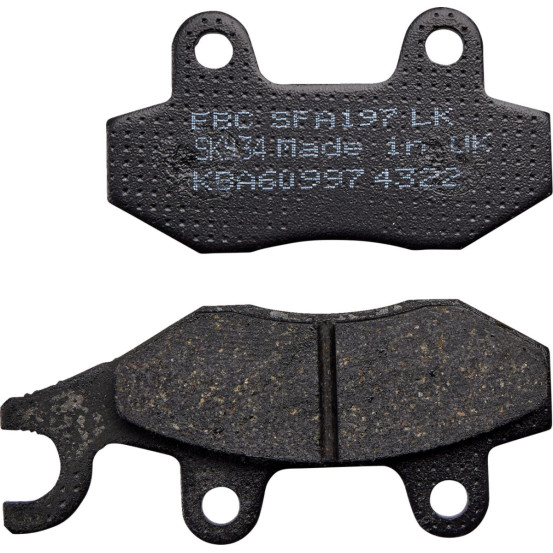 Plaquettes de frein EBC BRAKES SFA197 organique - BENELLI - DAELIM - KEEWAY - KYMCO - SUZUKI - SYM