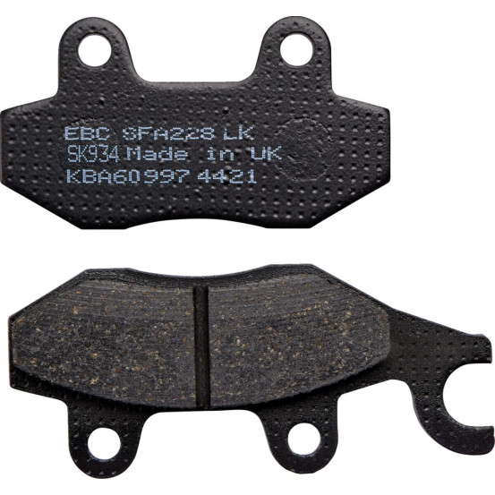 Plaquettes de frein EBC BRAKES SFA228 organique - APRILIA - BENELLI - KEEWAY - KYMCO - PEUGEOT - SUZUKI - SYM