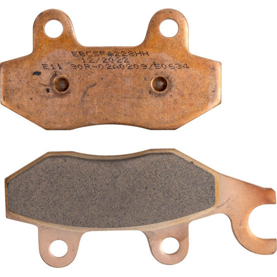 Plaquettes de frein EBC BRAKES SFA228HH métal fritté - APRILIA - BENELLI - KEEWAY - KYMCO - PEUGEOT - SUZUKI