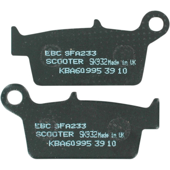 Plaquettes de frein EBC BRAKES SFA233 organique - DAELIM - KYMCO