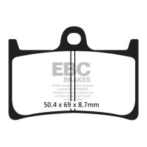 Plaquettes de frein EBC BRAKES SFA252HH métal fritté - YAMAHA