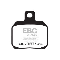 Plaquettes de frein EBC BRAKES SFA266HH métal fritté - CPI - DERBI - GILERA - PEUGEOT - SUZUKI - YAMAHA