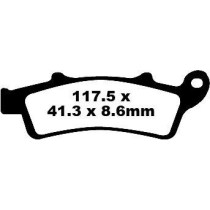 Plaquettes de frein EBC BRAKES SFA324HH métal fritté - APRILIA - KYMCO - PEUGEOT - PIAGGIO