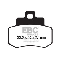 Plaquettes de frein EBC BRAKES SFA356HH métal fritté - KYMCO