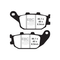 Plaquettes de frein EBC BRAKES SFA358HH métal fritté - HONDA