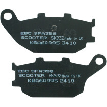 Plaquettes de frein EBC BRAKES SFA358 organique - HONDA 2