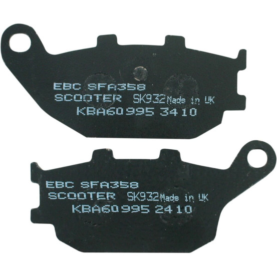 Plaquettes de frein EBC BRAKES SFA358 organique - HONDA