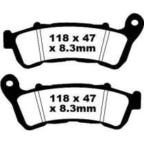 Plaquettes de frein EBC BRAKES SFA388 organique - HONDA - SUZUKI