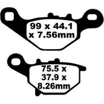 Plaquettes de frein EBC BRAKES SFA396HH métal fritté - SUZUKI