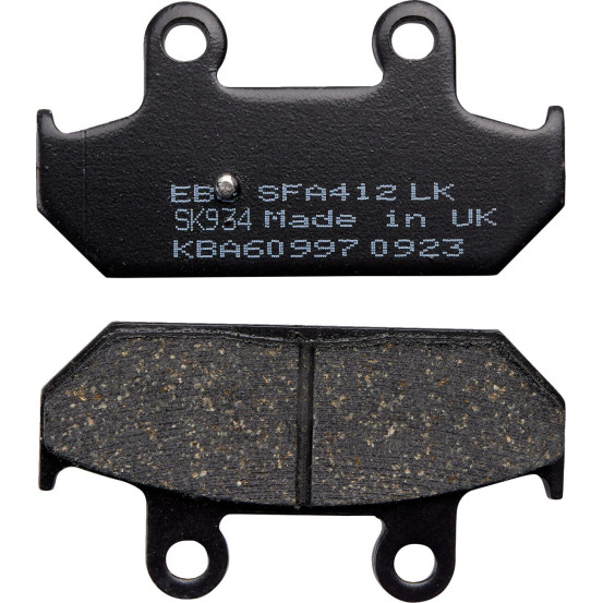 Plaquettes de frein EBC BRAKES SFA412 organique - SUZUKI