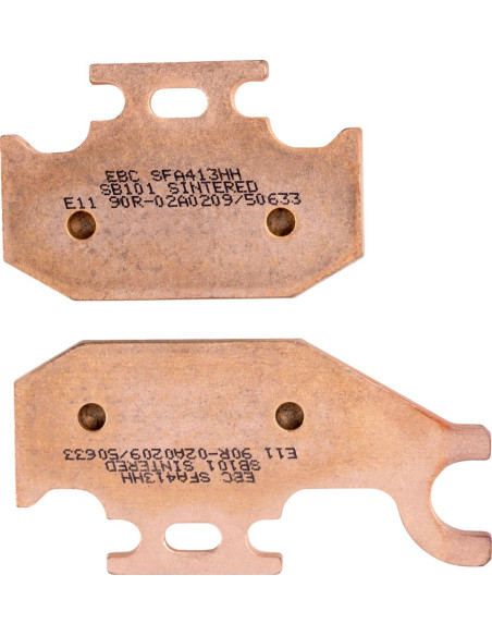 Plaquettes de frein EBC BRAKES SFA413HH métal fritté - BENELLI - SUZUKI