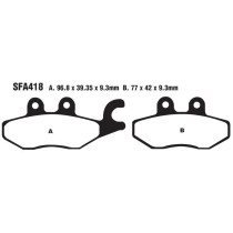 Plaquettes de frein EBC BRAKES SFA418 organique - PIAGGIO - VESPA