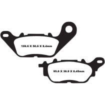 Plaquettes de frein EBC BRAKES SFA464 organique - YAMAHA