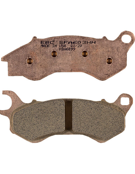 Plaquettes de frein EBC BRAKES SFA603HH métal fritté - HONDA - PEUGEOT