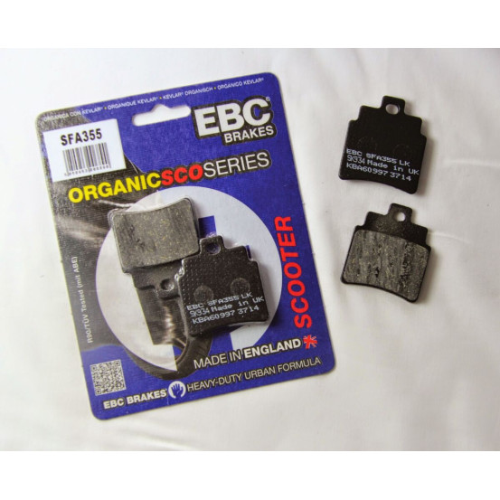 Plaquettes de frein EBC BRAKES SFA650 organique - PEUGEOT