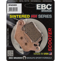 Plaquettes de frein EBC BRAKES SFA694HH métal fritté - YAMAHA