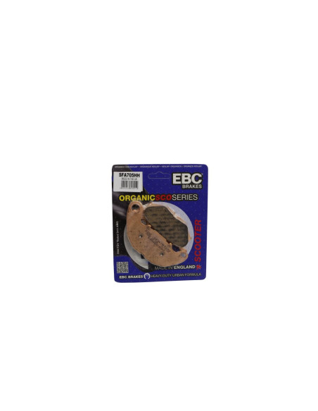 Plaquettes de frein EBC BRAKES SFA705HH métal fritté - YAMAHA