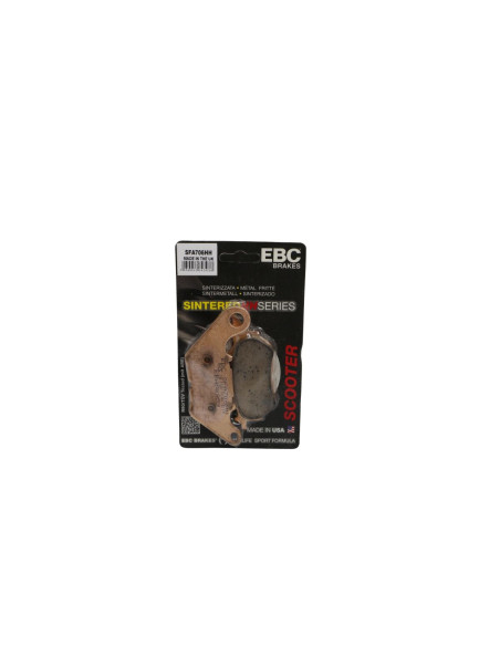 Plaquettes de frein EBC BRAKES SFA706HH métal fritté - YAMAHA