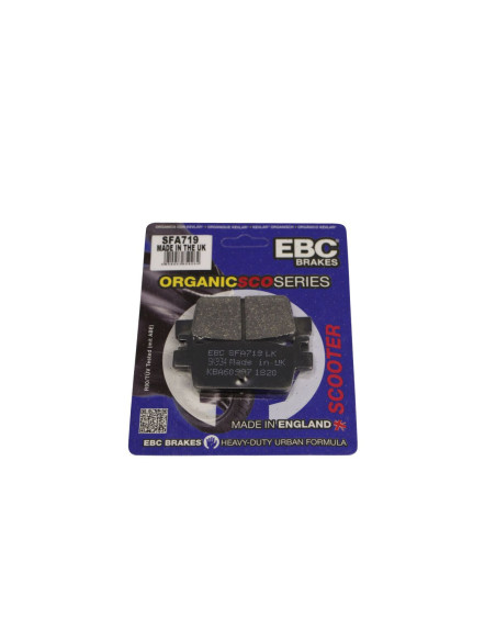 Plaquettes de frein EBC BRAKES SFA719 organique - KYMCO