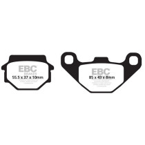 Plaquettes de frein EBC BRAKES SFAC067 organique - KYMCO - PEUGEOT