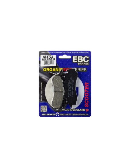Plaquettes de frein EBC BRAKES SFA723 organique - HONDA