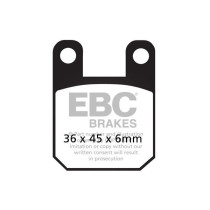 Plaquettes de frein EBC BRAKES SFAC115 organique - BETA - DERBI - ITALJET - PEUGEOT