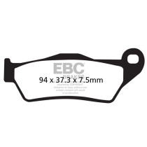 Plaquettes de frein EBC BRAKES SFAC181 organique - APRILIA - GILERA - SUZUKI