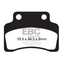 Plaquettes de frein EBC BRAKES SFAC235 organique - BENELLI - CPI - GENERIC (KSR MOTO) - KEEWAY