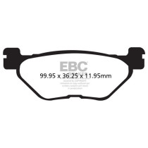 Plaquettes de frein EBC BRAKES SFAC319 organique - YAMAHA