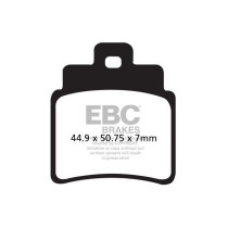 Plaquettes de frein EBC BRAKES SFAC355/4 organique - KYMCO - SYM