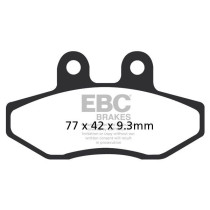 Plaquettes de frein EBC BRAKES SFAC393 organique - MBK - YAMAHA