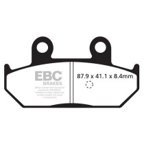 Plaquettes de frein EBC BRAKES SFAC412 organique - SUZUKI