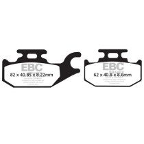 Plaquettes de frein EBC BRAKES SFAC413 organique - BENELLI - SUZUKI