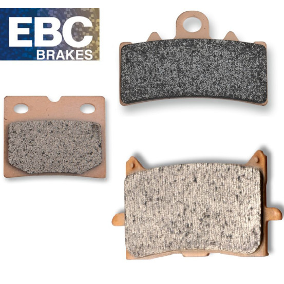 Plaquettes de frein EBC BRAKES SFAC709 organique - SILENCE