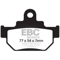 Plaquettes de frein EBC BRAKES métal fritté FA106R - SUZUKI