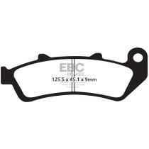 Plaquettes de frein EBC BRAKES FA189HH métal fritté - HONDA
