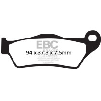 Plaquettes de frein EBC BRAKES FA181V semi métal fritté - APRILIA - DUCATI - FANTIC - HUSQVARNA - TRIUMPH - YAMAHA