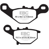 Plaquettes de frein EBC BRAKES métal fritté FA230R - SUZUKI
