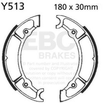 Machoires de frein EBC BRAKES Y513 standards - YAMAHA
