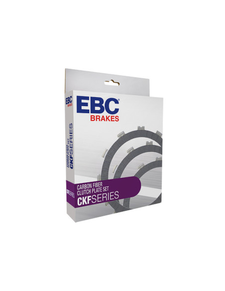 Disques d'embrayage garnis EBC - CKF Carbon Fiber - YAMAHA