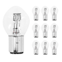 Ampoules standard 12V 25-25w culot ba20d bulb b35 blanc (projecteur) (boite de 10)